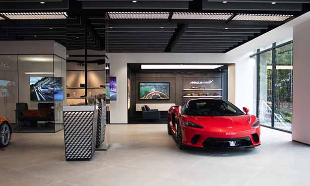 Mclaren showroom Mumbai