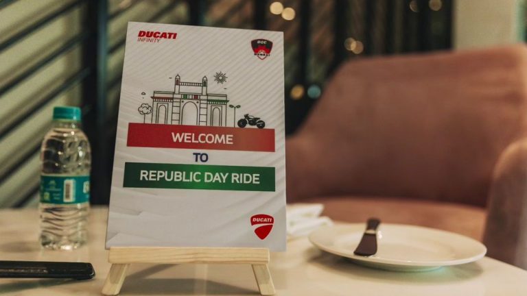 Republic Day Ride Event - Ducati Infinity