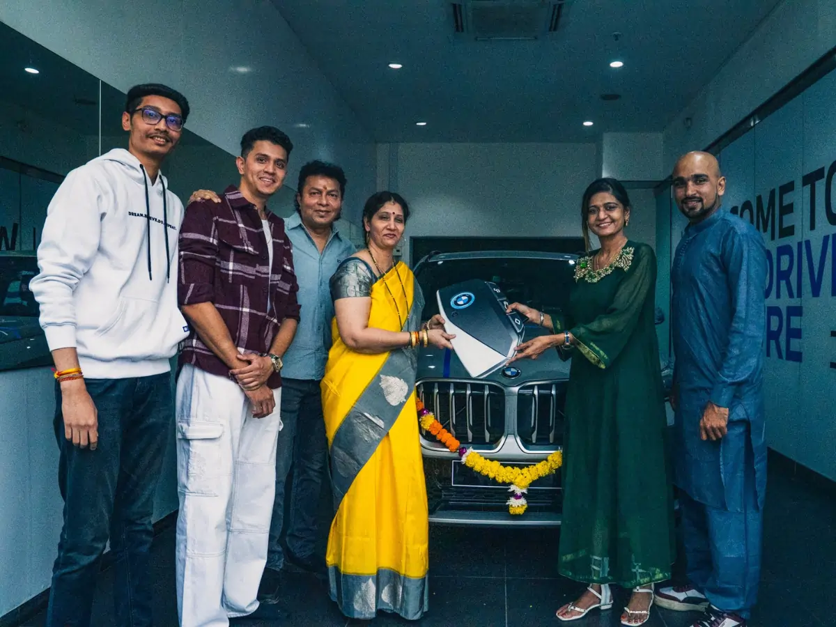 BMW Car Delivery at Gudi Padwa Festival - BMW Infinity Cars