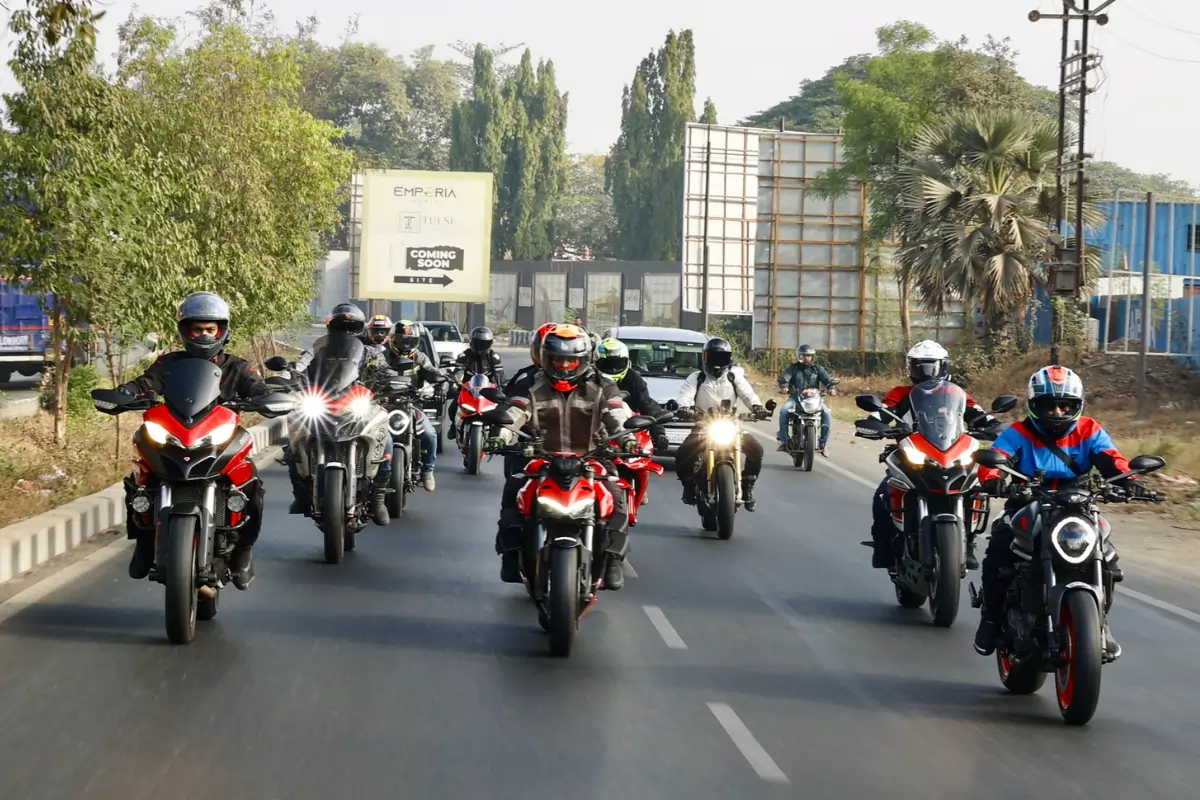 Ducati Ride Mumbai - Ducati Infinity