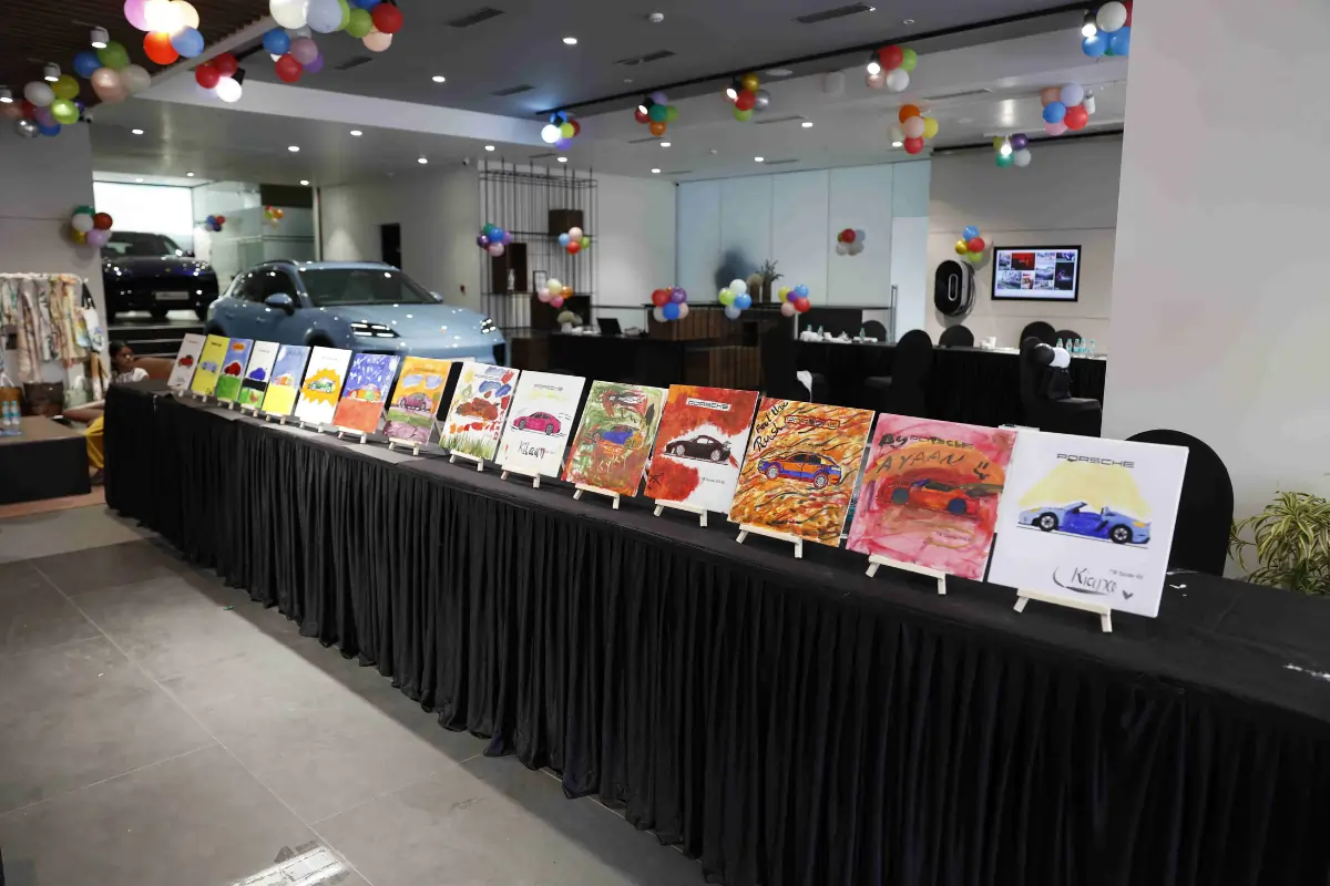 Holi Special Painting Event - Porsche centre Mumbai