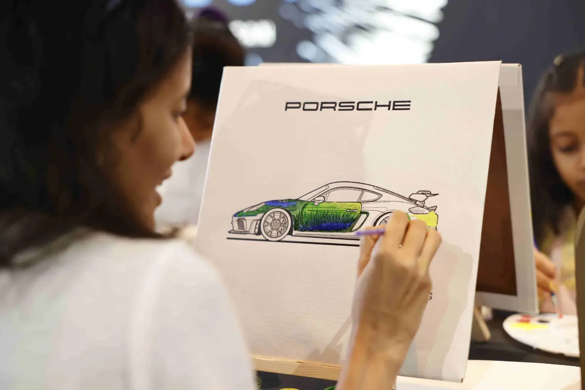 Porsche Painiting Event - Porsche Centre Mumbai