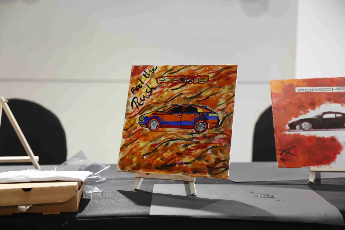 Porsche Painting - Porsche Centre Mumbai