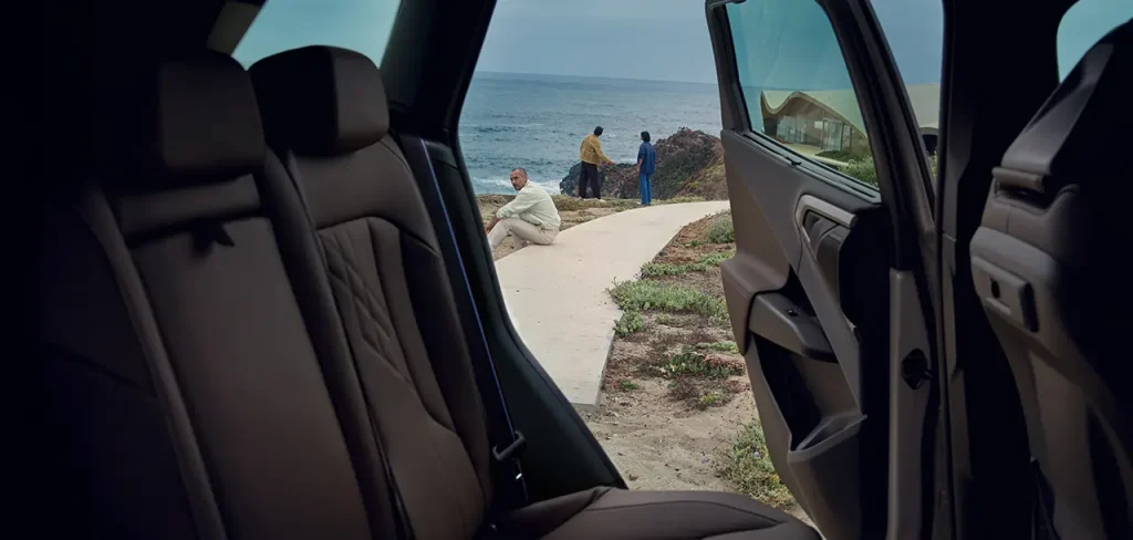 BMW X3 rear seat comfort