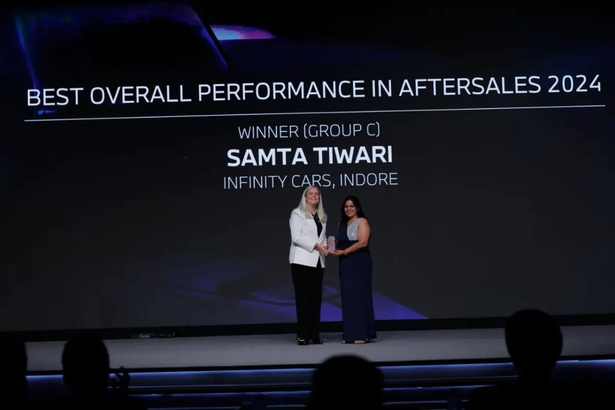 Best Overall Performance In Aftersales 2024 - Samta Tiwari - Indore