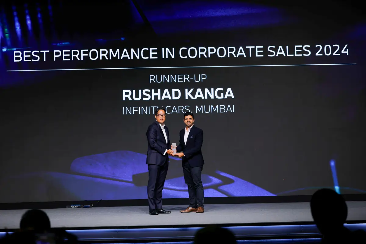 Best Performance In Corporate Sales 2024 - Rushad Kanga - Mumbai