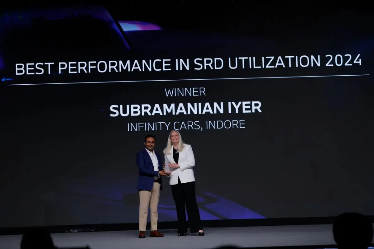 Best Performance In SRD Utilization 2024 - Subramanian Iyer - Indore