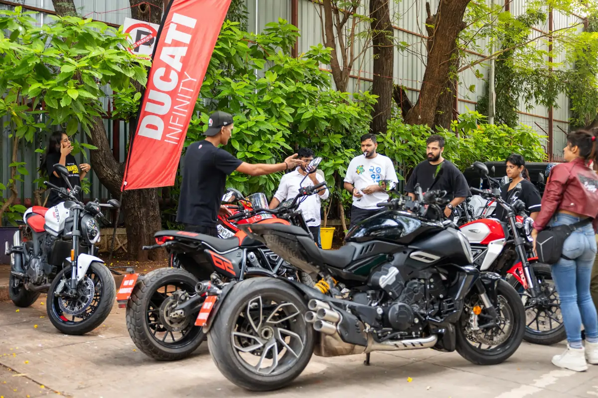 Ducati Ride Mumbai - Ducati Infinity