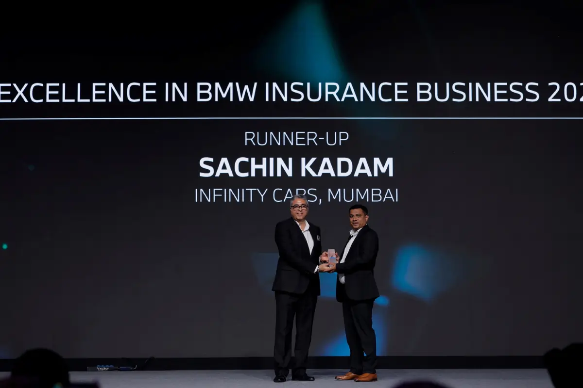 Excellence In BMW Insurance Business 2024 - Sachin Kadam - Mumbai