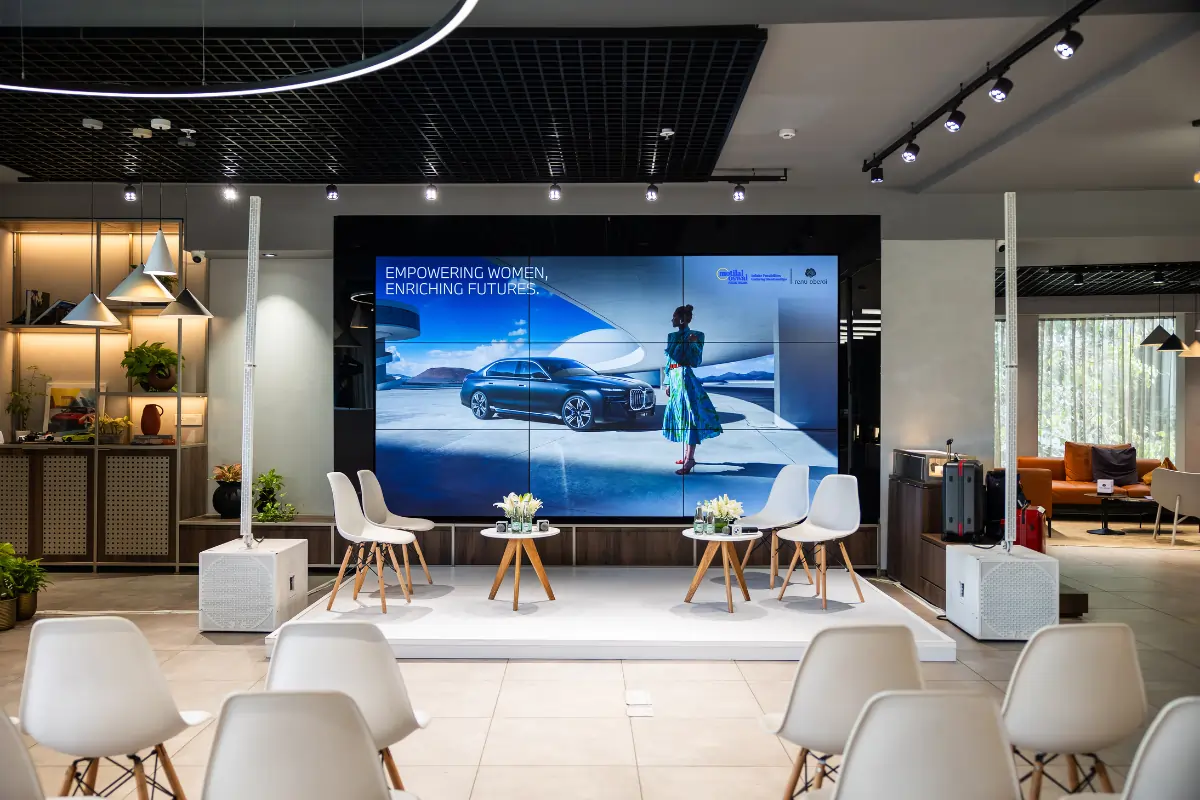 Driven to Empower event - BMW Infinity Cars