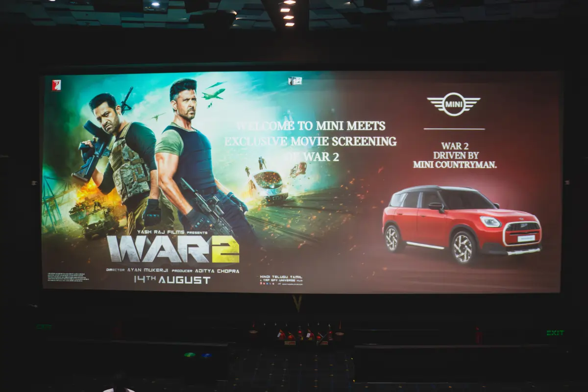 MINI Countryman Featured in War 2 Movie - MINI Infinity Cars
