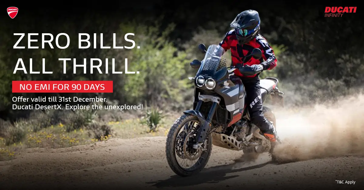 Ducati DesertX December Offers