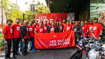We Ride As One Ducati Ducati Mumbai Community Ride - Ducati Infinity
